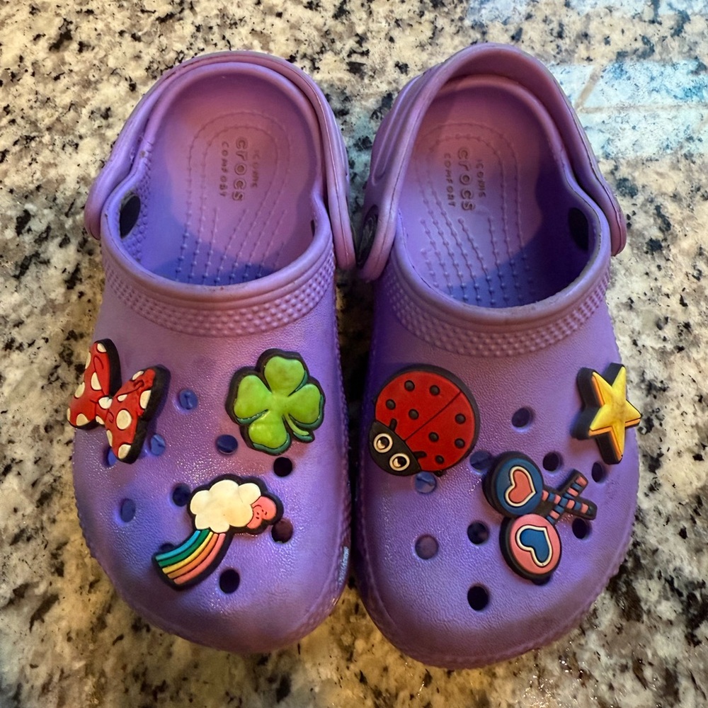CROCS Purple, Size 9